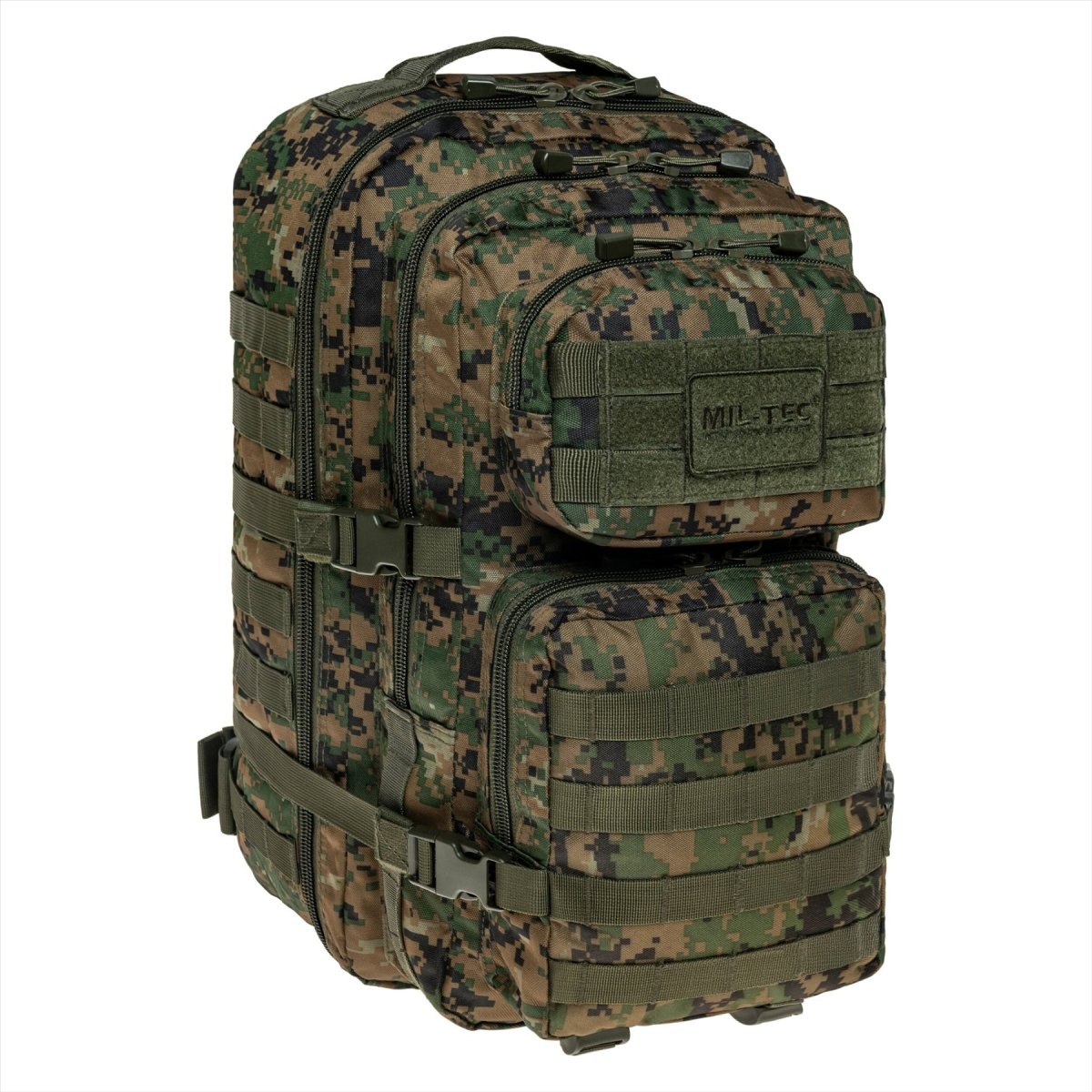 Mil-Tec US Assault Tactical Backpack 36L Ergonomische geformte gepolsterte Schultern