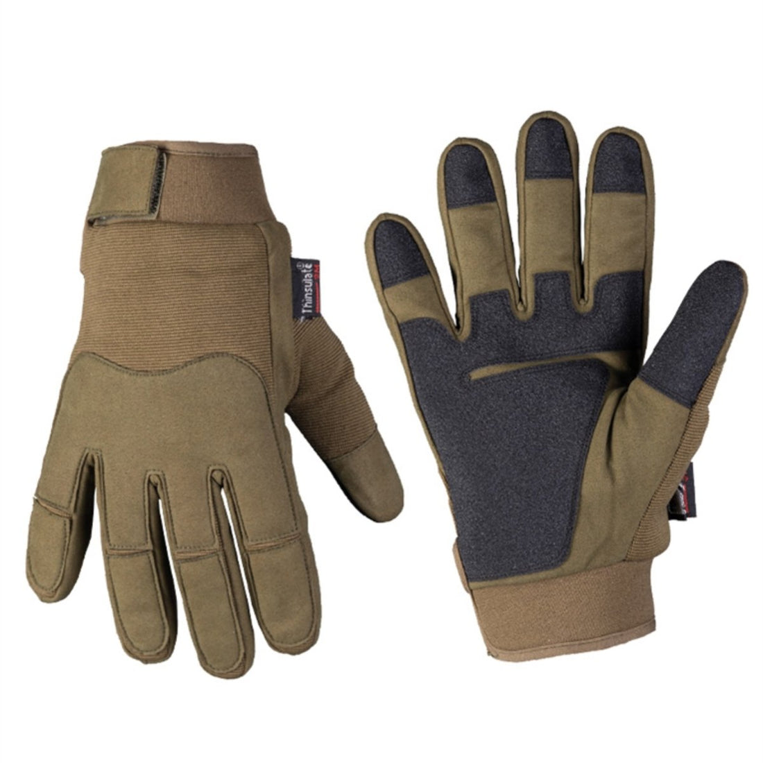 Mil-Tec Winter Taktische Handschuhe Thinsulate HiPora Water Resisant Cold Olive