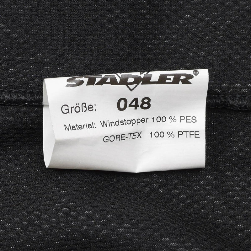 Military style windstopper jacket windproof gore - tex membrane waterproof black - GoMilitar