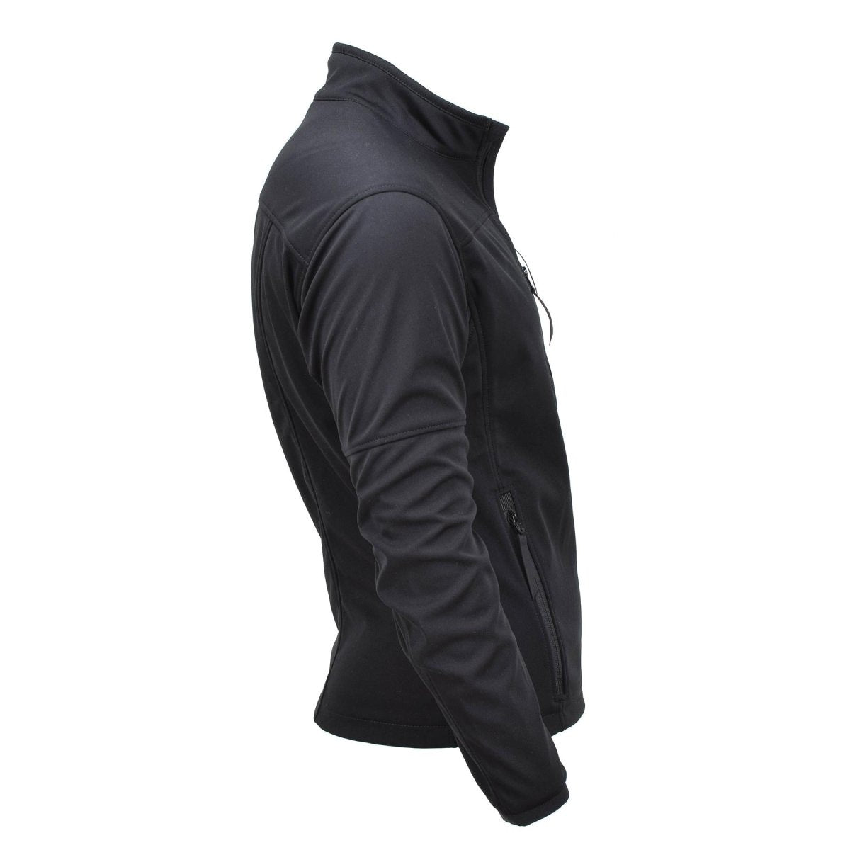 Windstopper-Jacke im Militärstil, winddicht, Gore-Tex-Membran, wasserdicht, schwarz
