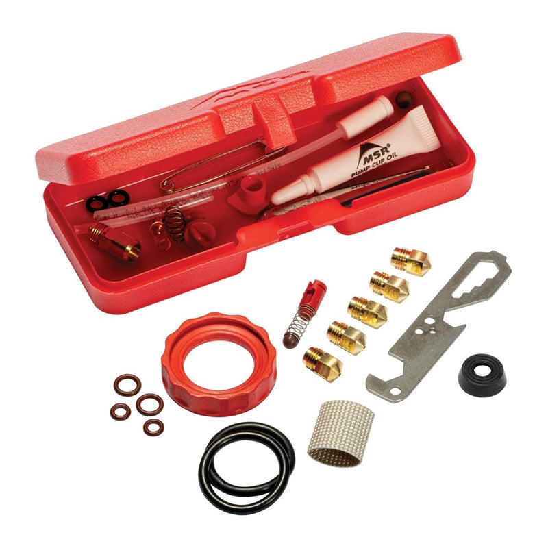MSR Expedition Stove Service Kit Maintenance Repairs Field Readiness Red - GoMilitar