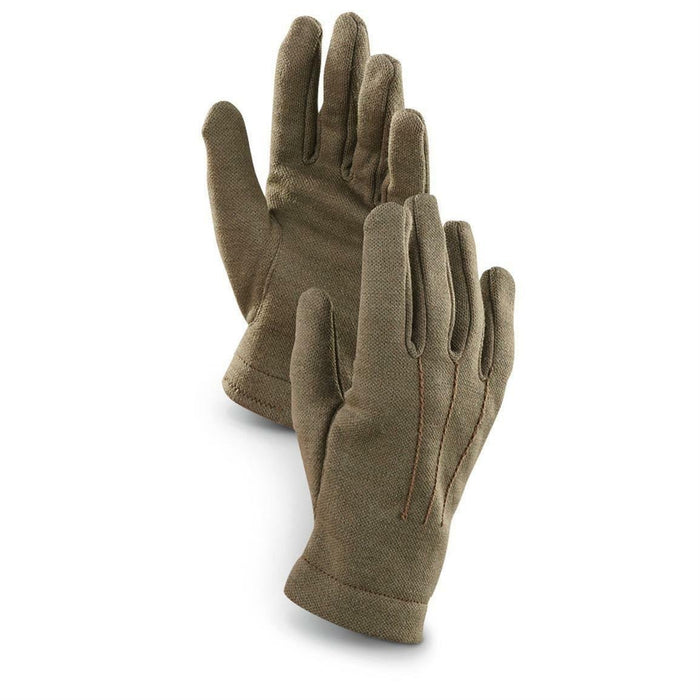 NEUE Original italienische Armeehandschuhe Italien Militärwollhandschuhe Winteroliv - GoMilitar