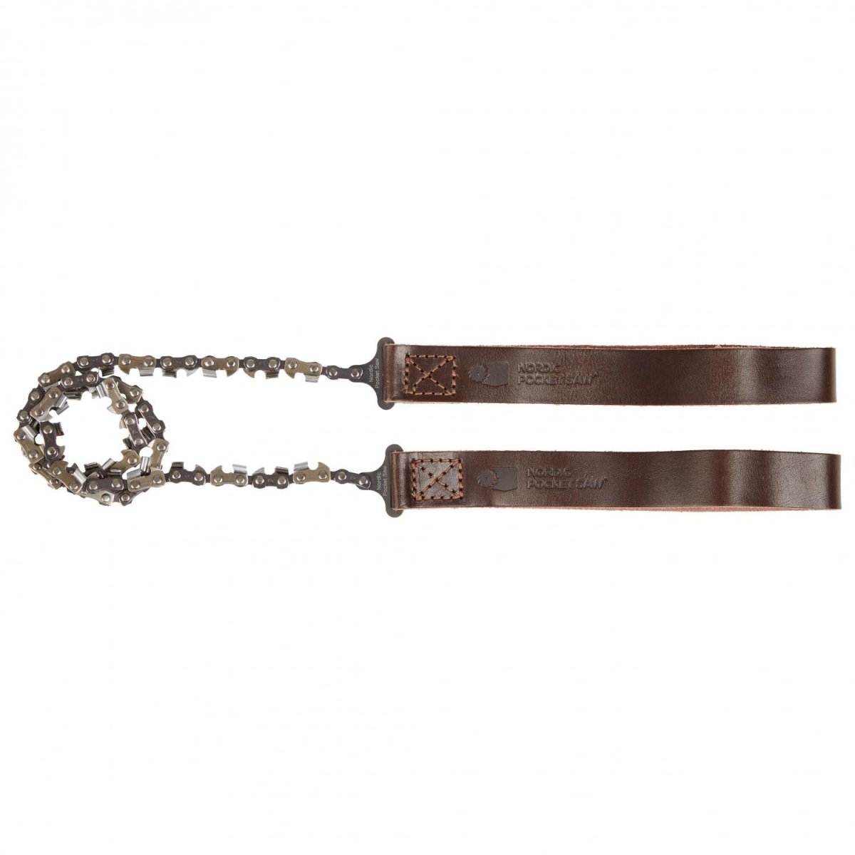 NORDIC POCKET SAW Tragbare Kettensäge aus Kohlenstoffstahl für Wandern und Camping PREMIUM Edition