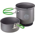 OPTIMUS CRUX WEEKENDER HE Kochtopf Tassensystem Herd Camping Wandern Kochset