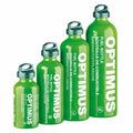 OPTIMUS BRENNSTOFFFLASCHE Flüssigbrennstoffkocher Größe .4L .6L 1L 1.5L Kindersicherung
