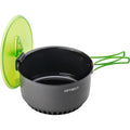 Optimus Terra Camp 4 Topfset Kochset antihaftbeschichtet Camping Camper Outdoor Set 7-teilig