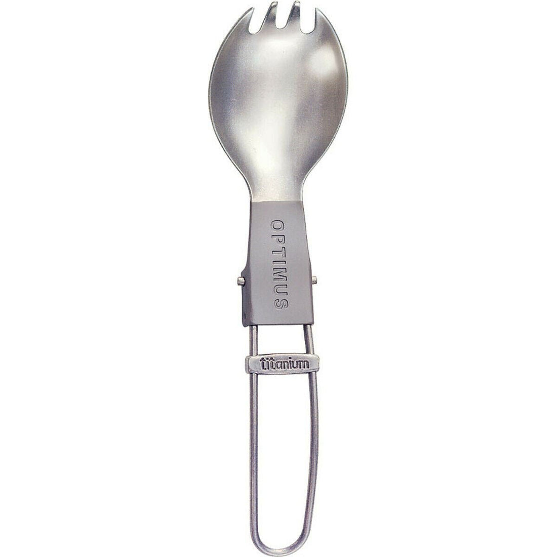 OPTIMUS TITANIUM SPORK Ultraleichter zusammenklappbarer Wander- und Rucksack-Überlebenslöffel