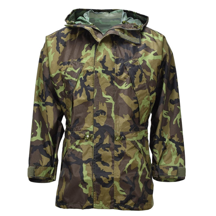 Original tschechische militärische M95 wasserdichte taktische Jacke leichte Vzor 95 Camo - GoMilitar