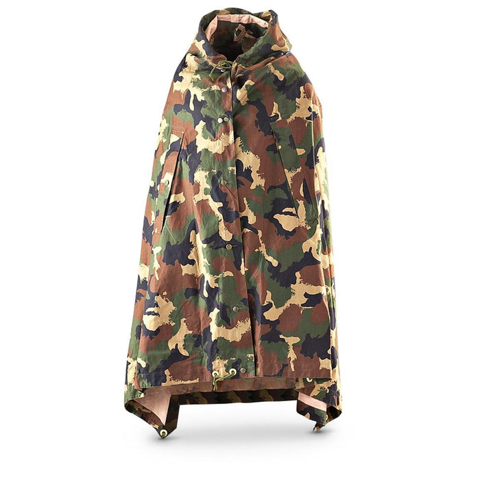 Original Army Shelter Half Poncho Camo Military Waterproof 165 x 255 cm Überschuss - GoMilitar