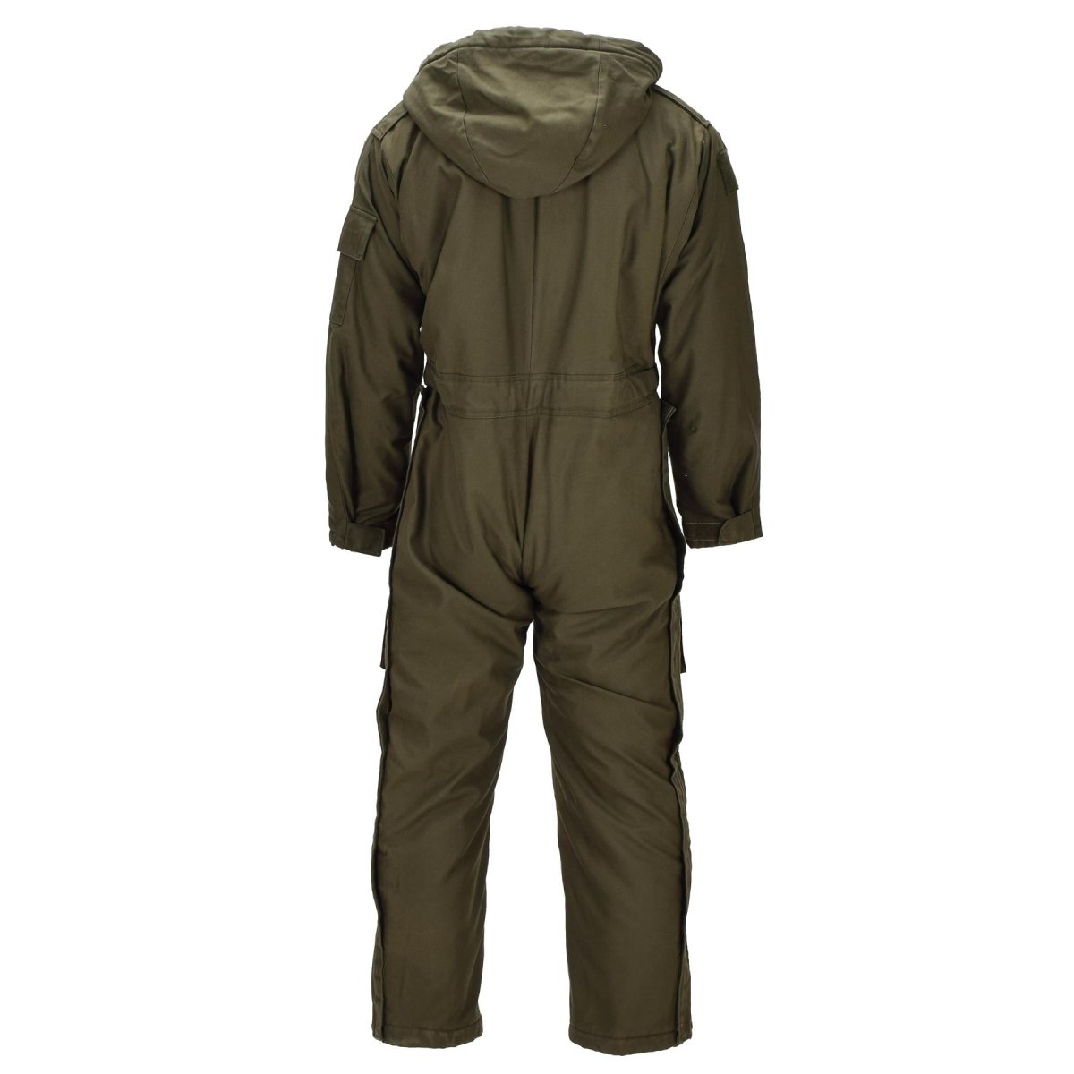 Original österreichischer Panzeroverall mit Kapuze und gefüttertem Mechanikeroverall Oliv