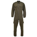 Original Österreichischer BH Militär Overall Herren Werksmechaniker Polycotton Anzug Oliv