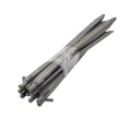 Original österreichische Militär-Zeltheringe aus Aluminium, Camping-Heringe, 10 Stück, 26 cm