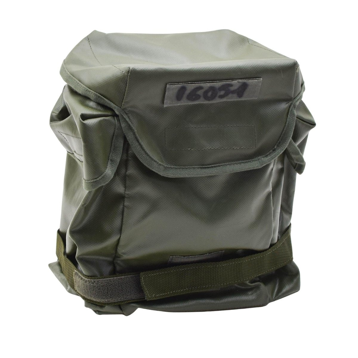 Originales österreichisches Militär-Drager-Gasmasken-Set, militärisches Sammlerstück, Olive, gebraucht