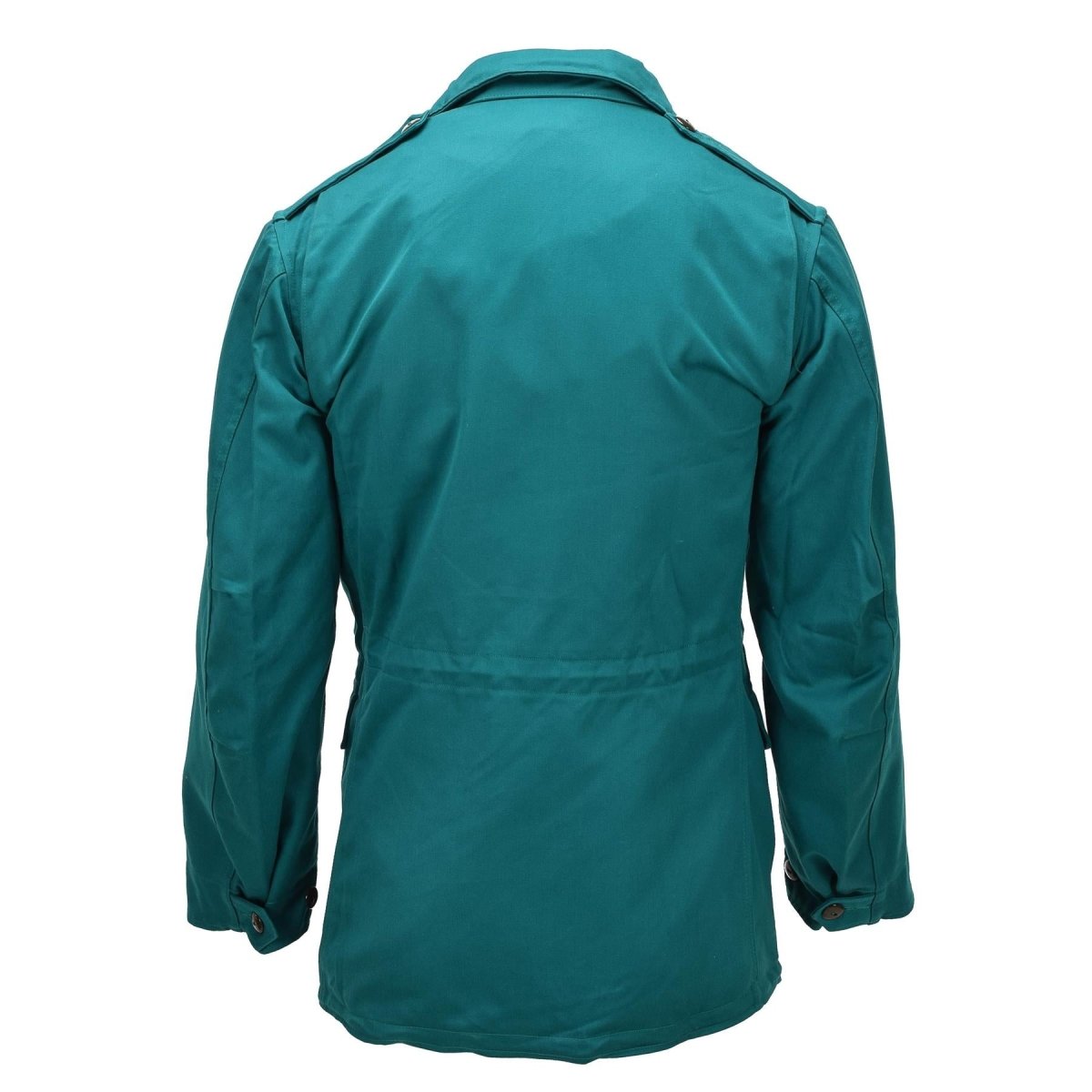 Original österreichische Militär-Feldjacke, Parka im klassischen M65-Stil, Baumwolle, Grün