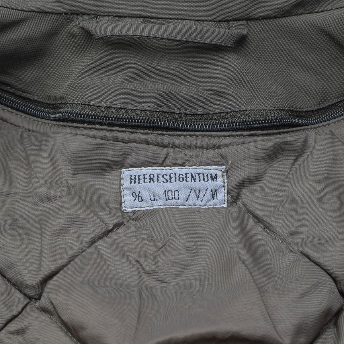 Original österreichischer Militär Gore-Tex Parka mit Futter Regenjacke lässig formell