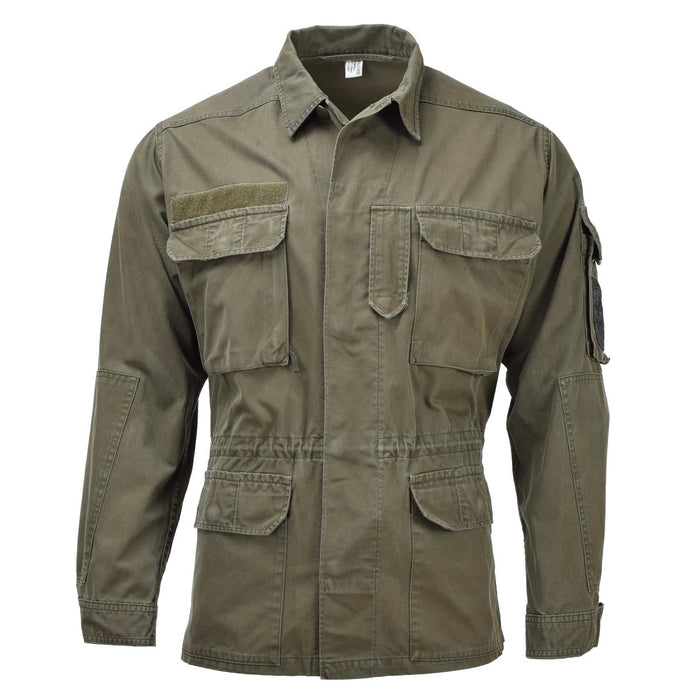 Original österreichische Militärjacke Oliv Feldkampf Kräfte Truppen Armee Outdoor - GoMilitar