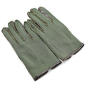 Original belgische Armee Kampfhandschuhe WWII Stil Handschuhe Nylon Leder Oliv NEU