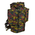 Original belgischer Militär-Taktikrucksack, 120 l, Jigsaw-Tarnung, wasserdichte Tasche, NEU