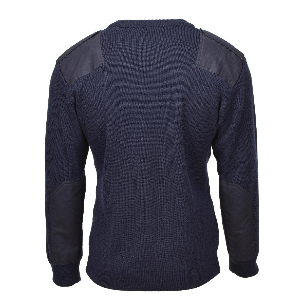 Original belgischer Militärpullover, warmer, gestrickter blauer Pullover, Armeeüberschuss, NEU