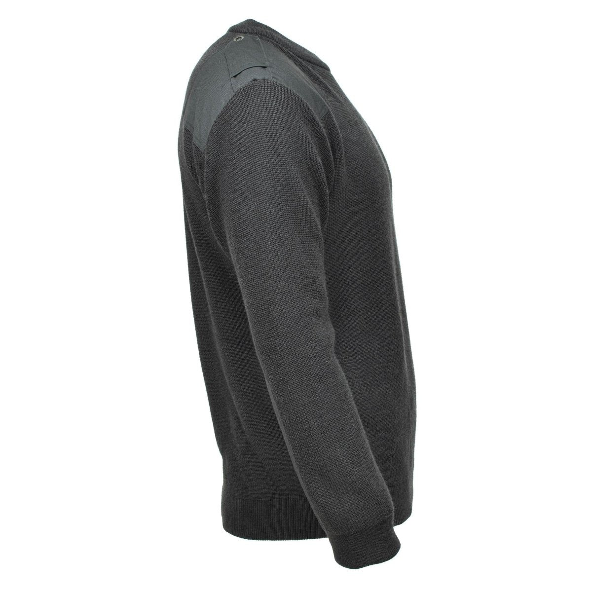 Original belgischer Militärpullover aus Wolle, dunkelgrün, warm, atmungsaktiv, NEU