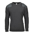 Original belgischer Militärpullover aus Wolle, dunkelgrün, warm, atmungsaktiv, NEU