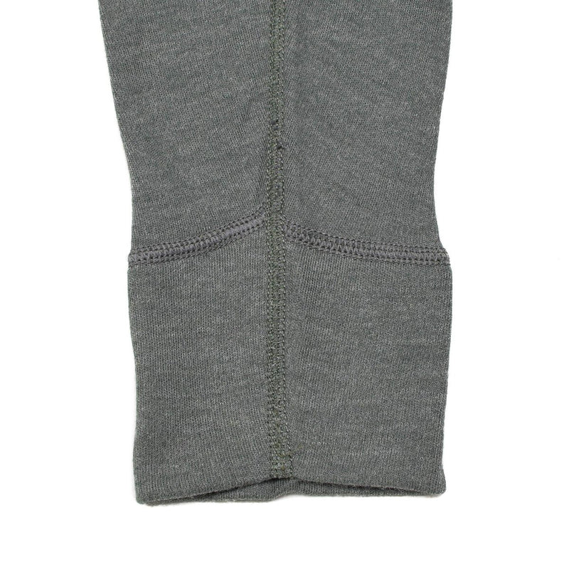 Original belgische Militär-Unterhose Thermo-Jersey-Hose oliv flammhemmend NEU