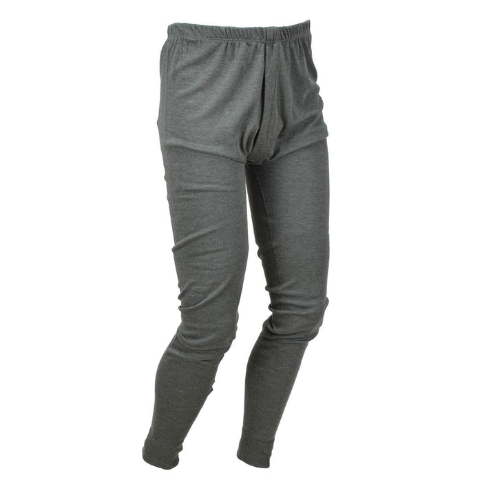 Original belgische Militär-Thermounterhose aus olivgrünem Jersey, schwer entflammbare, leichte lange Unterwäschehose