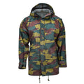 Original belgische Militär-Regenjacke mit Jigsaw-Tarnung, Seyntex-Regenmantel