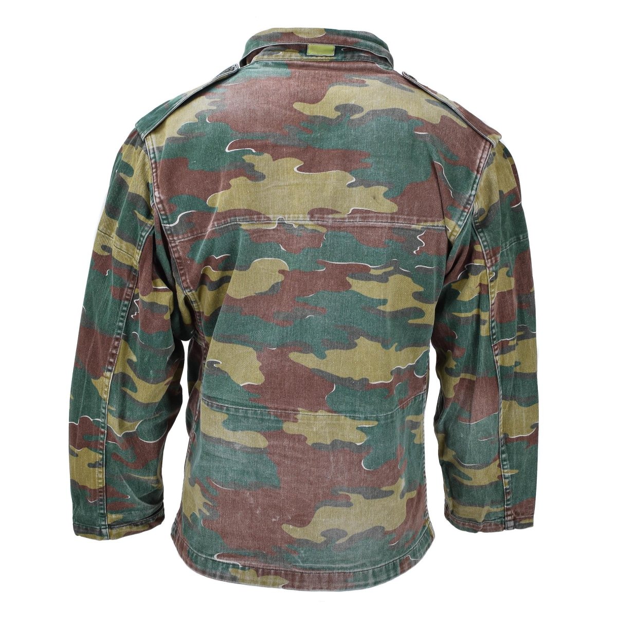 Original belgische Militärjacke M56 Jigsaw Camouflage Feldkampftruppen Armee