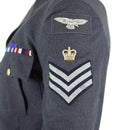 Original British army formal uniform jacket parade blue airforces military issue - GoMilitar