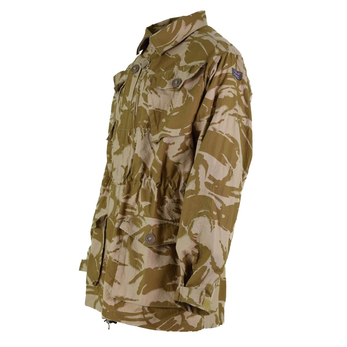 Original britische Armee Jacke Smock Wüste Camouflage Ripstop Parka Militär Ausgabe NEU