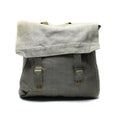 Original britische Armee M37 Brotbeutel Canvas grau Pack Militär große Seitentasche