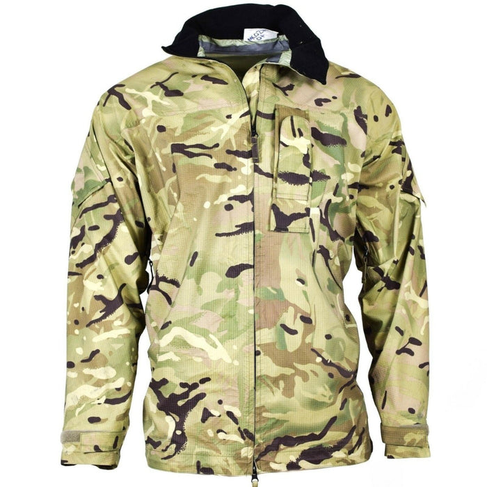 Original britische Armee-Militärkampf-MTP-Camouflage-Regenjacke, wasserdichtes Goretex – GoMilitar