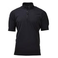 Original britische Armee Polizei taktische T-Shirts Kurzarm Reißverschluss schwarz NEU