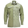 Original britisches Armeehemd OD Green Militärdienst Langarm BDU