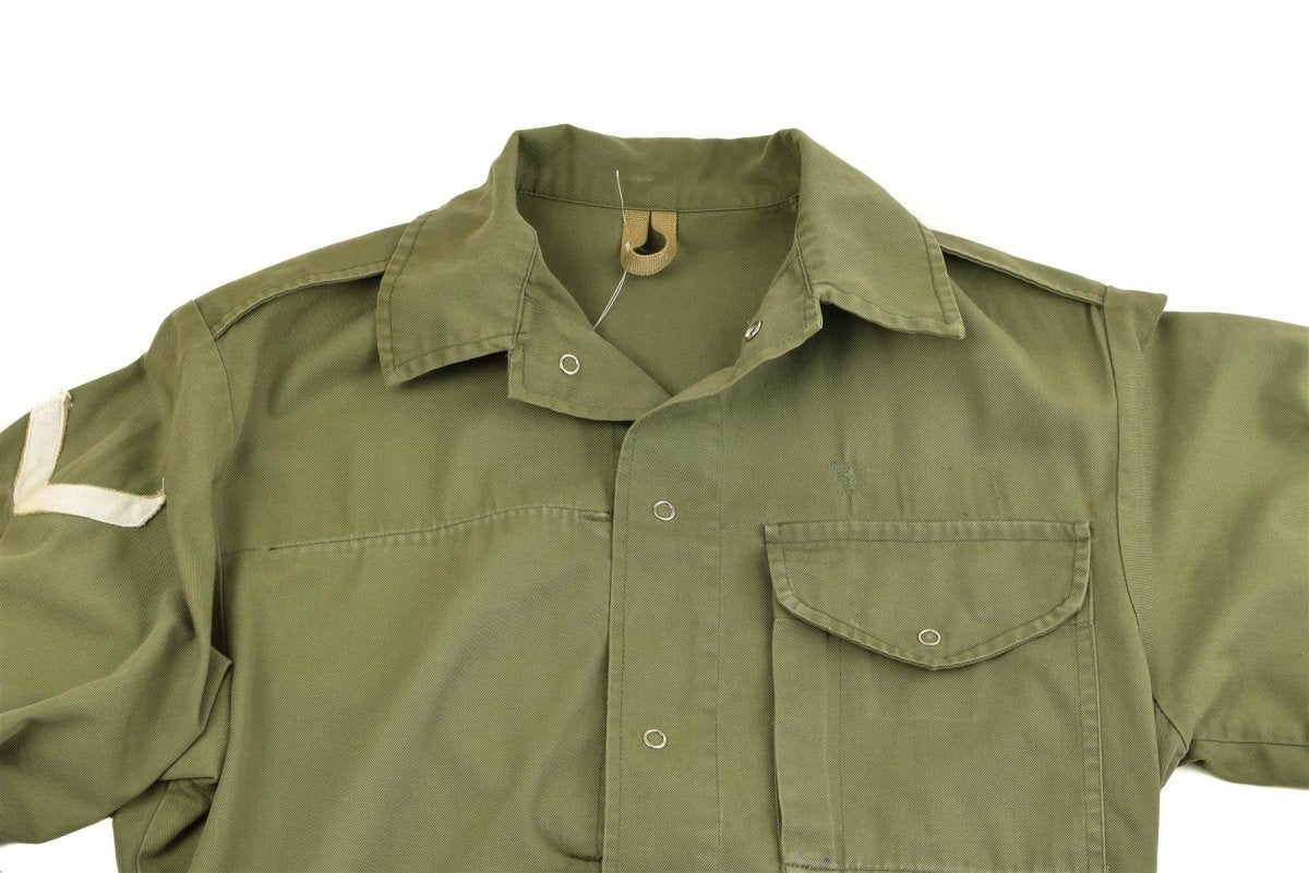 Original britischer Overall der Armee, olivgrüner Anzug, Mechaniker-Overall, Overall OD