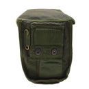 Original British Military 1L Feldflasche mit Schraubdeckel, Vintage-Beutel inklusive Olive