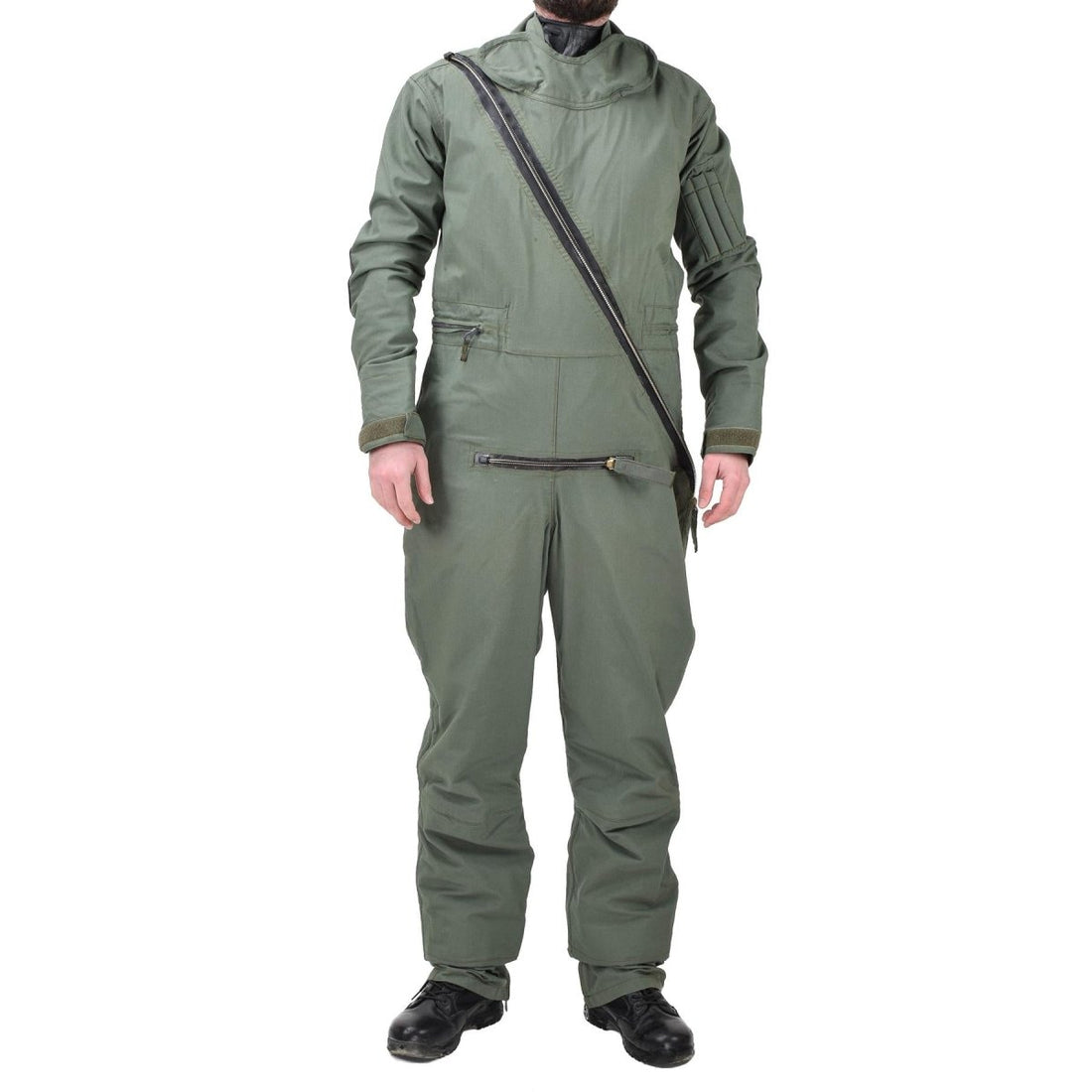 Originaler grüner Schutzanzug MK20A für britische Militärflieger