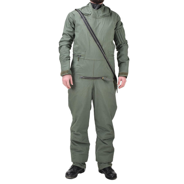 Original British military aircrew green coverall immersion MK20A protection suit - GoMilitar