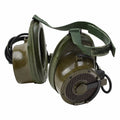 Original British Military Amplivox Aviation Communications Headset Set Vintage