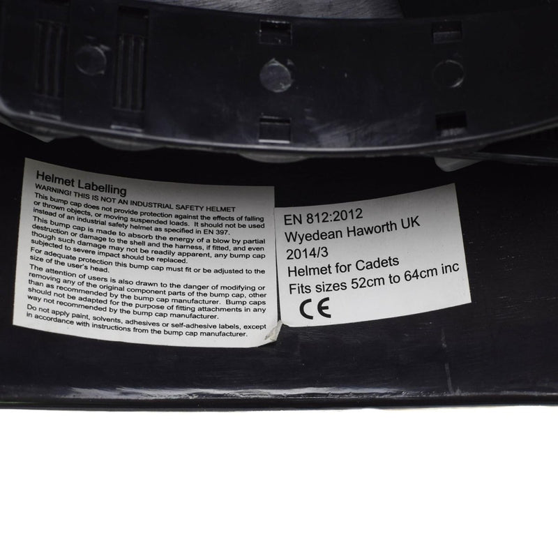 Original British military black plastic helmet MK7 tactical training gear NEW - GoMilitar