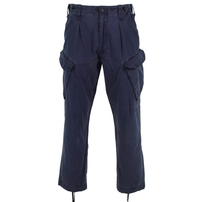 Original britische Militär-Cargohose, Royal Navy-Arbeitshose, blaue Farbe – GoMilitar
