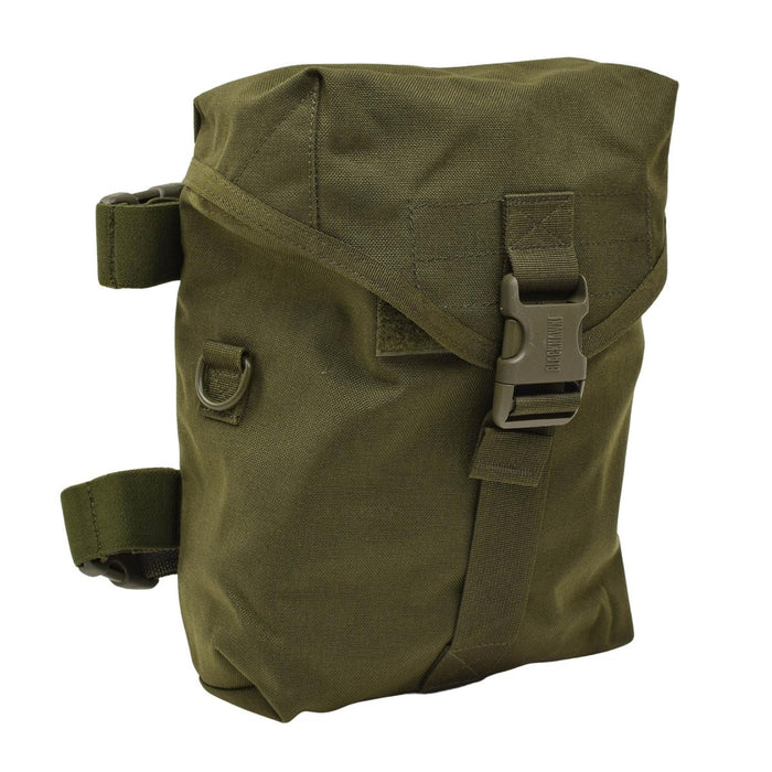 Original British Military Drop-Down-Beintasche aus olivgrünem Army-Army mit verstellbaren Riemen aus Nylon – GoMilitar