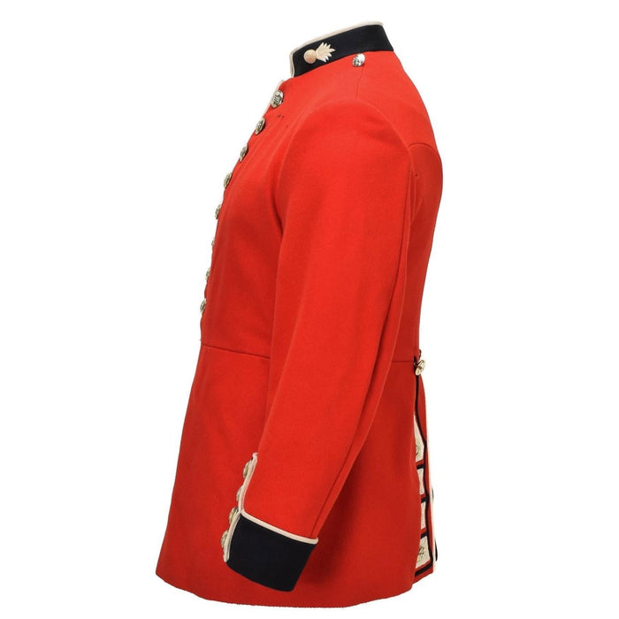 Britische Militär-Formelle Jacke mit goldenen Knöpfen ohne Schulterklappen, Rot
