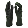 Original Britische Militärhandschuhe rutschfeste Handflächen Nomex Aramidfaser grün NEU