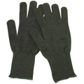 Original Britische Militärhandschuhe rutschfeste Handflächen Nomex Aramidfaser grün NEU