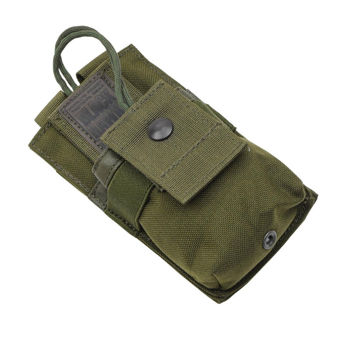 Original britische Militär-GPS-Radiotasche, Molle-Tasche, Nylontasche, Holster, Olive – GoMilitar