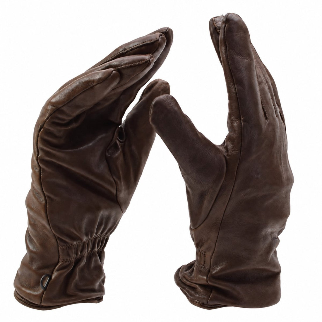 Original britische Militärlederhandschuhe MK II Combat Futter braun