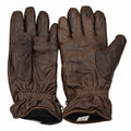Original britische Militärlederhandschuhe MK II Combat Futter braun