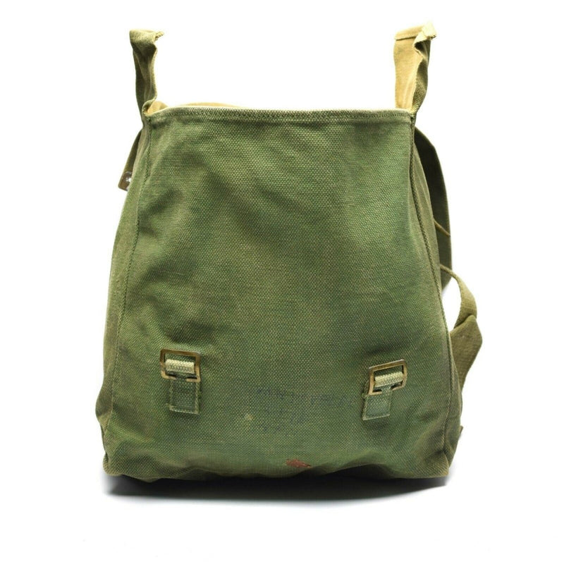 Original British Military M37 Haversack Canvas Bag Large Side Bag Olive - GoMilitar